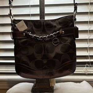 Coach Dark Brown Crossbody Bag
